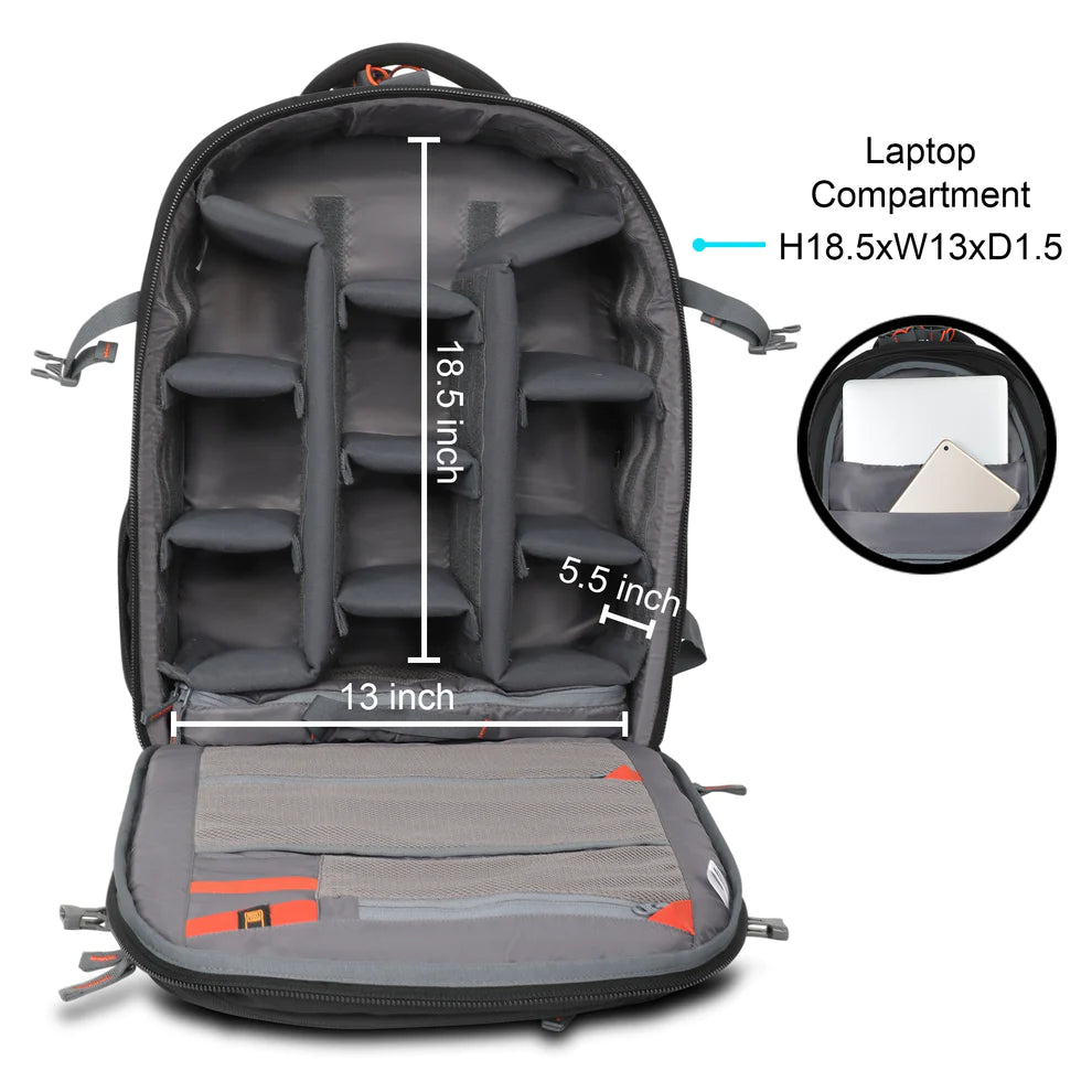 Mobius Trademark DSLR Backpack - cambuy-lives Mobius Trademark DSLR Backpack - cambuy-lives
